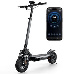2025Ny E-Scooter iScooter W9 48V 13Ah batteri 1000W Motor 45 km/h Bakre skivbroms med AppElektrisk skoter 10 tums uppblåsbara däck Hastighet