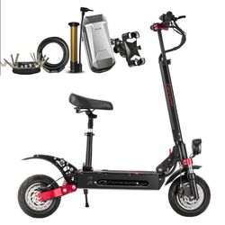 Boyueda Q7Pro Max Vuxen dubbelmotor elektrisk skoter med säte, 3200W motor, 26AH batteri, 60-70KM/H, med NFC