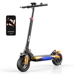 iScooter iX3 elektrisk skoter, 800W motor, 48V 10Ah batteri, maxhastighet 40km/h, räckvidd 40km, svart hopfällbar