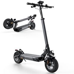 iScooter W9 elscooter, 1000W motor, 10 tums däck, 48V 14Ah batteri, räckvidd 45 km, toppfart 40 km/h, fällbar