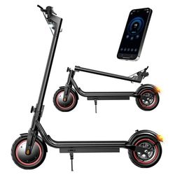 iScooter W5 vikbar elektrisk skoter 350W,36V 7.8Ah batteri,topphastighet 30km/h, max räckvidd 34km,8,5 tums däck,LED-skärm