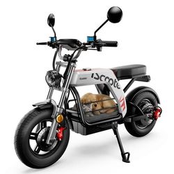 iScooter DX5 PRO elscooter - 2000W motor - 52V 20Ah batteri - 17*3,5 tum däck - toppfart 60 km/h, hydrauliska skivbromsar.