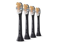 Philips Sonicare A3 Premium All-inOne HX9094 - Utskiftningsbørstehode - for tannbørste - svart (en pakke 4)