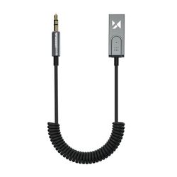 Lydadapter med Bluetooth 5.3-modtager og AUX miniJack 3,5 mm-stik og USB-A