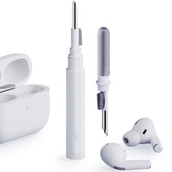 Rengøring til Airpods / hovedtelefoner - 3 i 1 rensepen