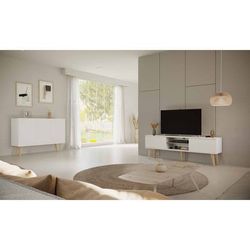 Toronto - Tv-bænk 160 Cm Hvid