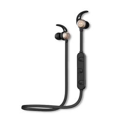 Qoltec trådløse sportshovedtelefoner BT 5.0 JL | Magnetisk | Mikrofon | Sort