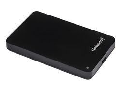 Intenso Memory Case - Hårddisk - 4 TB - extern (bärbar) - 2,5" - USB 3.0 - 5400 rpm - buffert: 8 MB - sortering