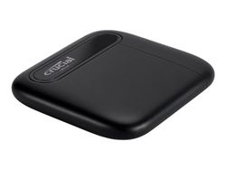 Crucial X6 - SSD - 2 TB - extern (portabel) - USB 3.1 Gen 2 (USB-C kontakt) - svart