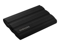 Samsung T7 Shield MU-PE1T0S - SSD - kryptert - 1 TB - ekstern (bærbar) - USB 3.2 Gen 2 (USB-C kontakt) - 256-bit AES - svart