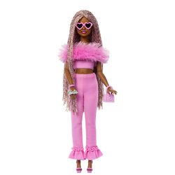 Barbie Deluxe Style Fur Black