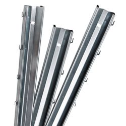 5 Z-sektion Staketstolpar 2 m Viltstängsel Fältstängsel Skogsstängsel