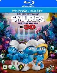 Smurfarna 3 - Den försvunna byn 3D (Blu-ray 3D + Blu-ray)