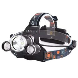 Oppladbar 30W LED -hodelampe