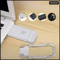LED-lukulamppu klipsillä, yöllä sängyssä, kirjanmerkki, 3 tilaa, USB