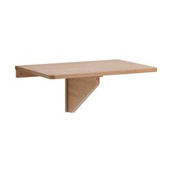 SoBuy Klaffipöytä, 60x40x26cm – Seinään kiinnitettävä klaffipöytä, kompakti keittiöpöytä pieniin tiloihin FWT03-PF
