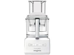 Magimix 18590F, 3,6 l, Vit, Knappar, Rostfritt stål, 1100 W, 210 mm