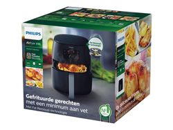 Philips Avance Collection XXL HD9650 Twin TurboStar - Varmluftsteker - 2.2 kW - svart