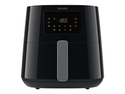 Philips Essential HD9270 Airfryer XL - Varmluftsteker - 6.2 liter - 2000 W - svart / sølv