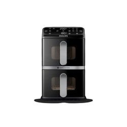 PHILIPS Air Fryer - Serie 4000 Vertical Duo NA461/00 - 10L kapacitet - Dubbel tank - 2750W