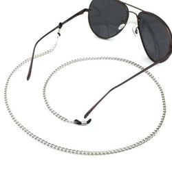 Senils String Silver Chain EyeGlassed Brillas Cord Throat Chain Chain