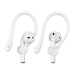 AirPods koukkujen korukorit silikoni -korvakorut valkoiset