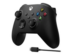 Microsoft Xbox Wireless Controller + USB-C Cable - Spelkontroll - trådlös - Bluetooth - för PC, Microsoft Xbox One, Android, iOS, Microsoft Xbox Seri