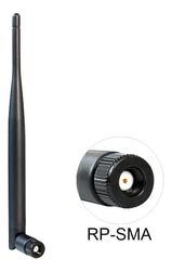 DeLOCK WLAN 802.11 ac/a/b/g/n-antenne RP-SMA-plugg 4 - 5 dBi omnidirekte