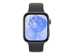 Huawei Watch Fit 3 - Aluminiumslegering - smartklokke med stropp - fluorelastomer - håndleddstørrelse: 130-210 mm - display 1.82" - Bluetooth, Wi-Fi