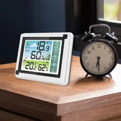 Smart trådløs vejrstation med farvedisplay - Din personlige vejrudsigt for hver dag!