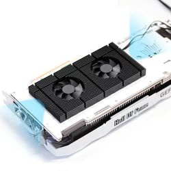 GPU-BAKPLATEMINNERADIATOR FOR RTX 4090/4080/4070/3090/3080/3070 CoolerX 0,5 mm termisk pute 700