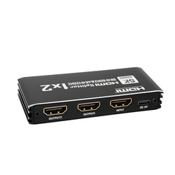 NÖRDIC HDMI 2.1-splitter 1 til 2 8K60Hz 4k120Hz