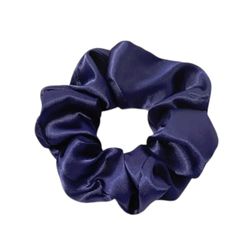 Hårbånd - Scrunchie - Sateng - 12 cm - Flere fargevalg