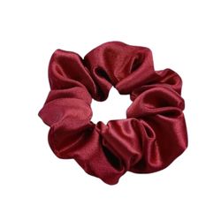 Hårbånd - Scrunchie - Sateng - 12 cm - Flere fargevalg