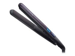 Remington Pro Sleek & Curl Hair Straightener with Rounded Design and Ultra-Tourmaline Ceramic Coating LCD Display 150-230°C - Single