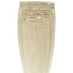 Gold24 Clip-on Hair Extensions 88 Blonde 50cm - 7 deler