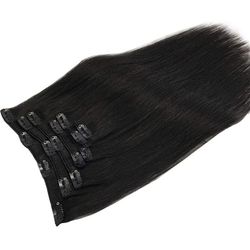 Remy Clip-on Extensions 1B Naturlig Svart 40 cm