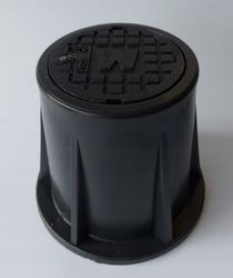 Avstängningsventillåda VATTENbrunn plast h=15cm