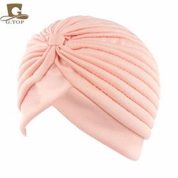 Turban in luxurious colors wrap hair suits everyone