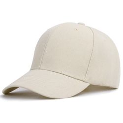 Cap Sport strapback borrelås beige
