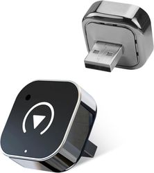 OBOSOE Trådlös CarPlay Adapter , för CarPlay och Android Auto ,Plug-and-play med extremt låg fördröjning