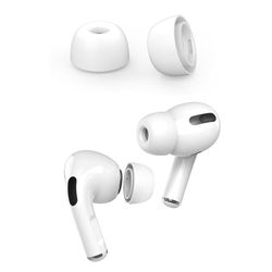 AHASTYLE AirPods Pro 1/2 Silikone Ørepropper Hvid - Medium