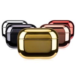 2x Guld elektropladetaske Apple Airpods PRO