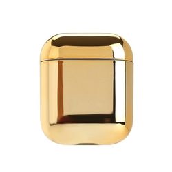 2x Guld Electroplate fodral Apple Airpods / Airpods 2