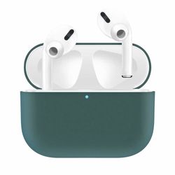 2x Silikonskal fodral för Apple Airpods PRO Grön