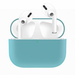 2x Silikonskal fodral för Apple Airpods PRO Blå