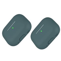 2x Green Airpods PRO 2 Silikone skal
