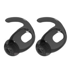 1-par TPE Ear Hooks (L) Apple AirPods Pro (Gen4) - Svart