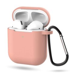 AirPods 1/2 Shell Case Pink