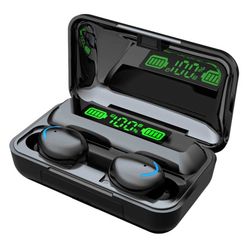TWS F9-5 helt trådløse in-ear hovedtelefoner Superopladningssag
